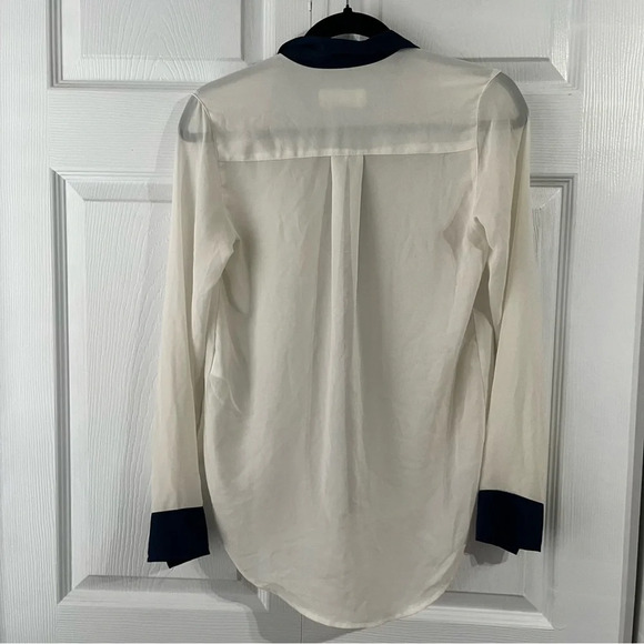 Abercrombie shirt white navy blue - Picture 3 of 3